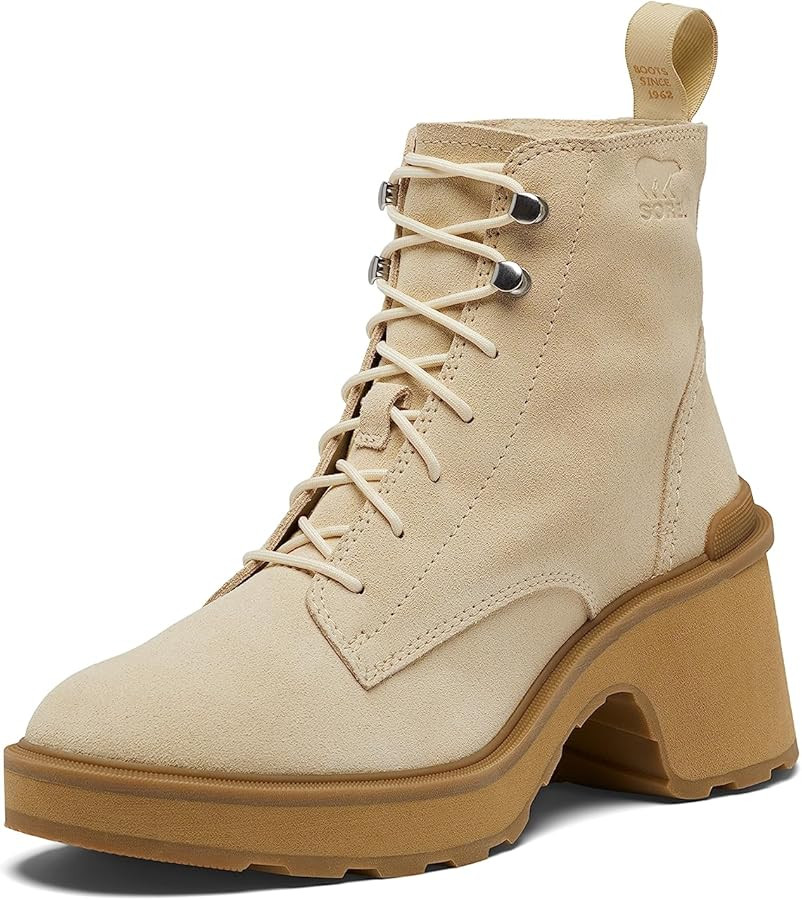 Sorel Women's Hi-Line Heel Lace Boots | Amazon (US)