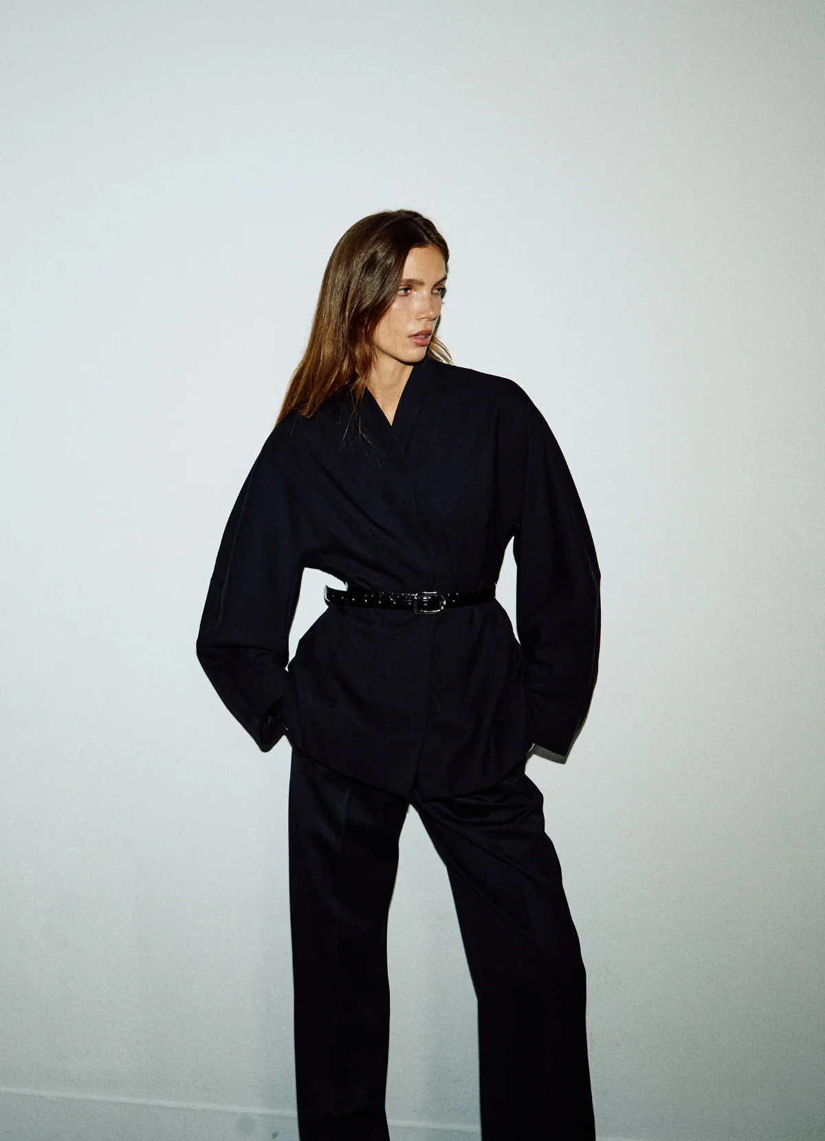 Black Hourglass Blazer | DE SAVARY LONDON