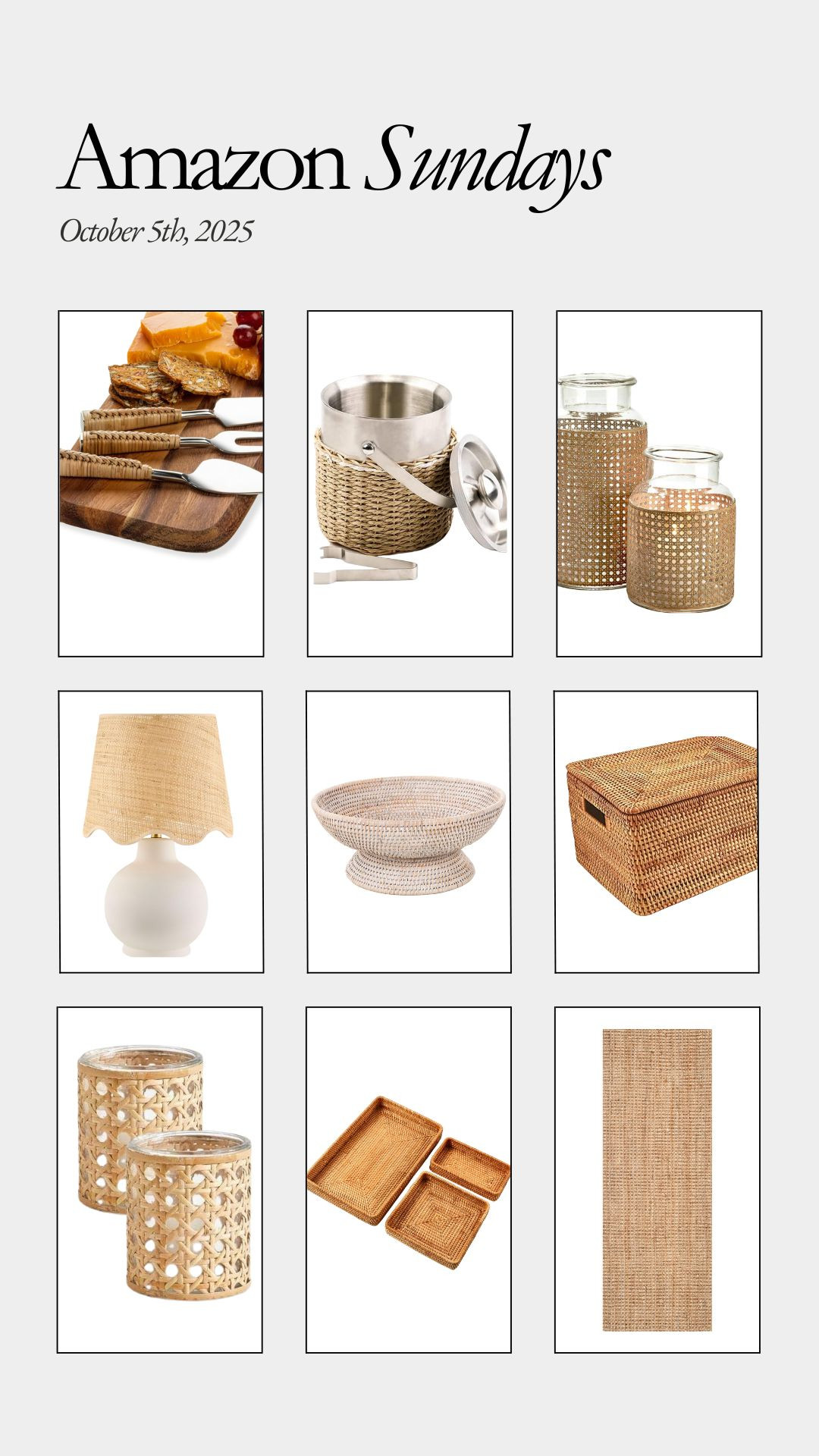 From tabletop accents to storage solutions, these are the natural details that instantly elevate your home. 

 #LTKHome #LTKFindsUnder50