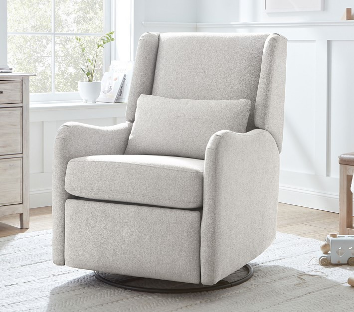 Merced Manual & Power Swivel Glider Recliner | Pottery Barn Kids