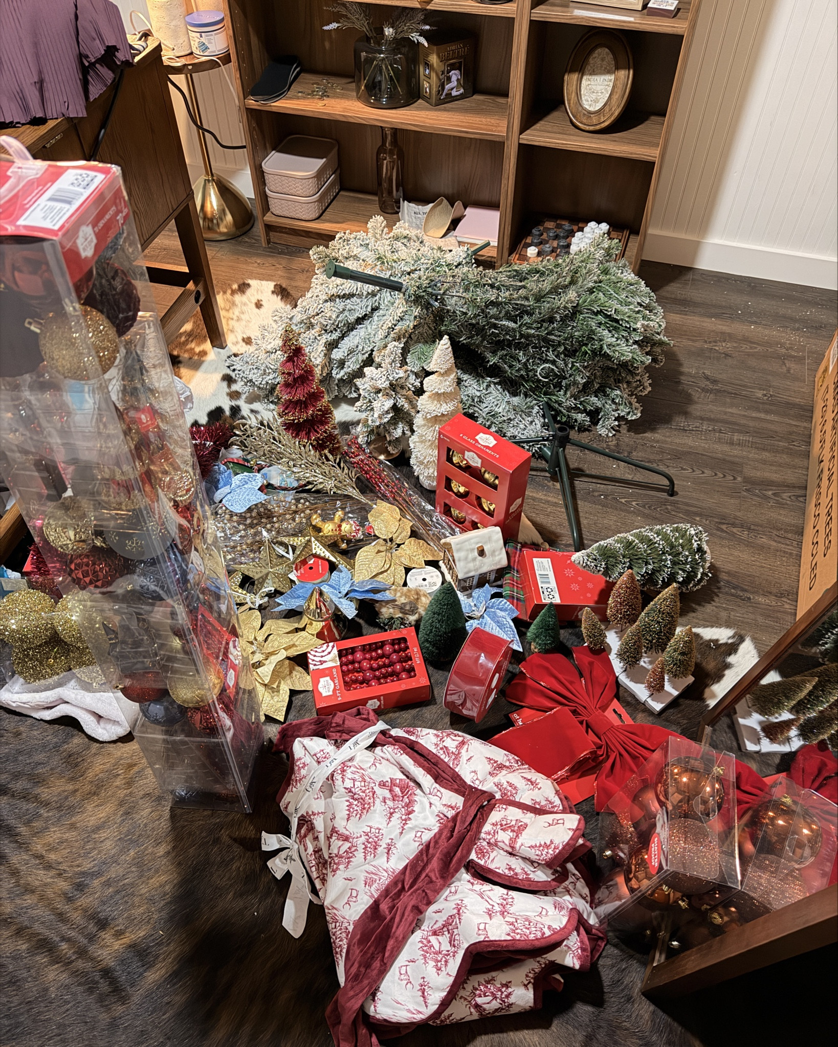 Before and after of my Christmas tree! Most decor for my Xmas tree was found at Walmart and target- lots of great holiday decorations at good prices!!

#LTKGiftGuide #LTKHoliday #LTKHome