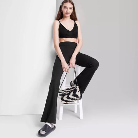 Black Kick flare legging, flare leg legging, fall 2023 style trends, fall 2023, 

#LTKunder50 #LTKstyletip #LTKSeasonal