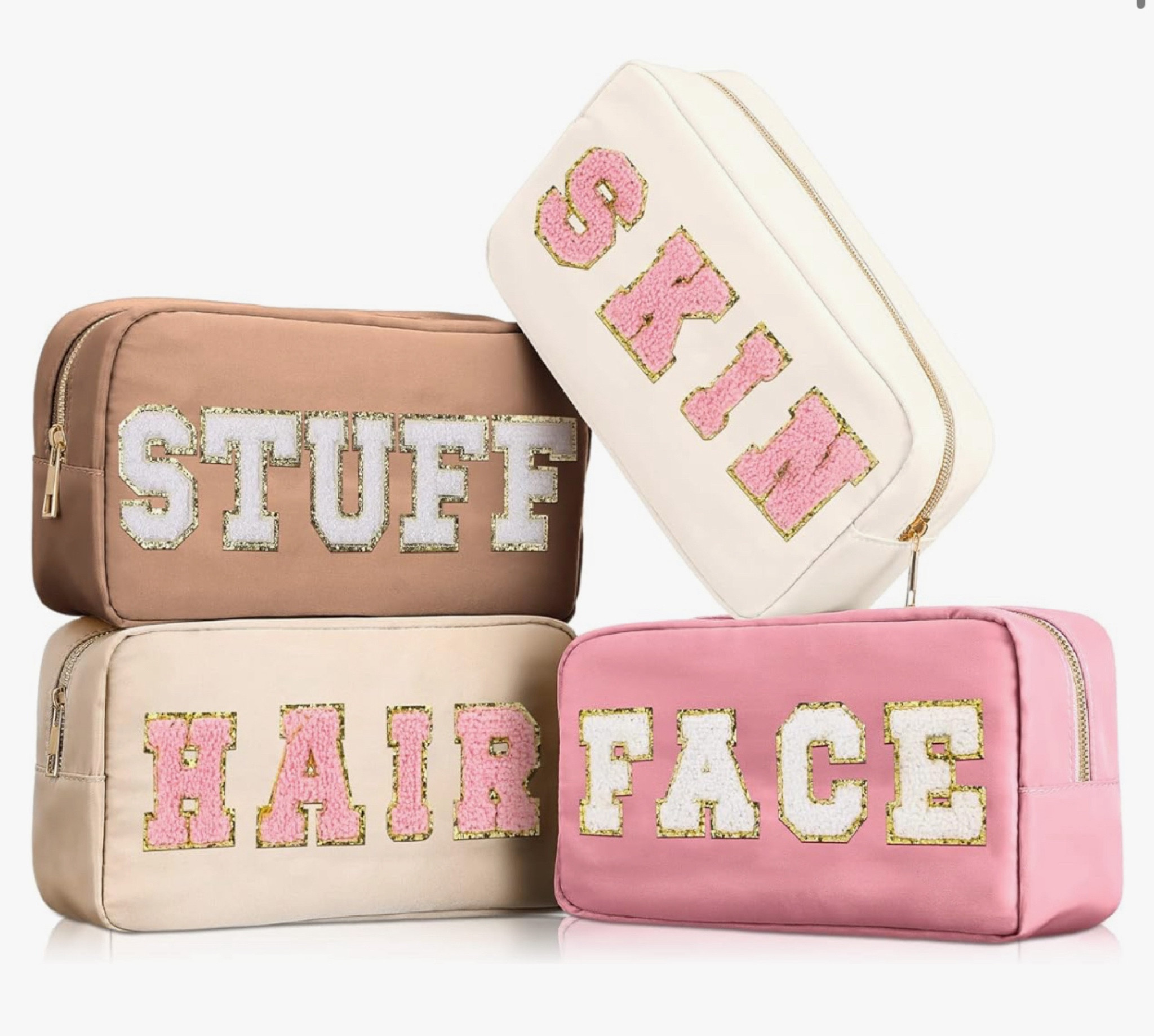 The perfect toiletry bags for traveling!
