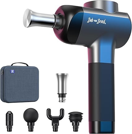 BOB AND BRAD X6 Pro Massage Gun Deep Tissue Percussion with Metal Head Therapy, Professional Musc... | Amazon (US)