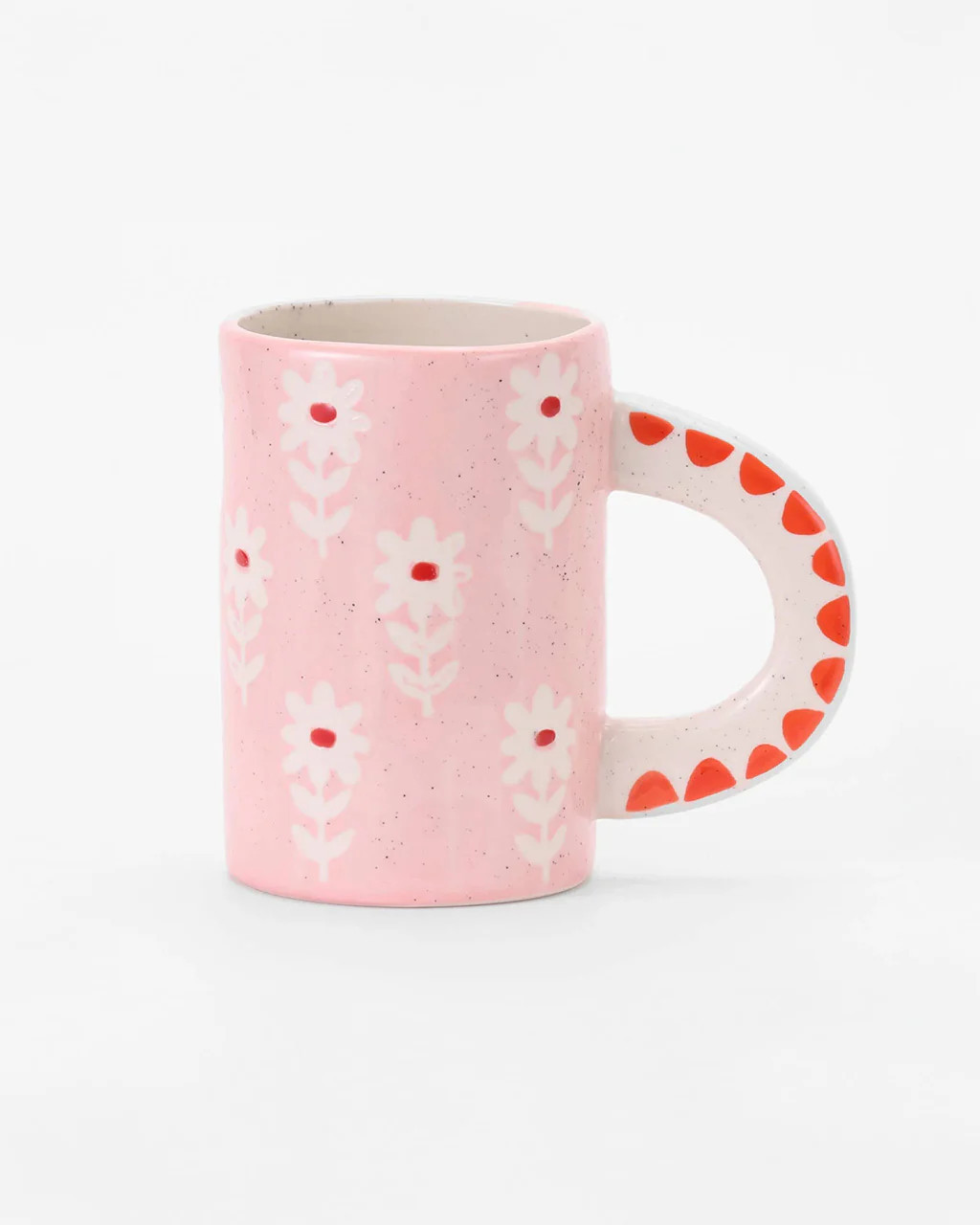 Ceramic Coffee Mug - Pink Flowers | ban.do
