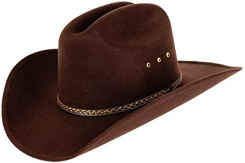 Queue Essentials Western Style Pinch Front Straw Canvas Cowboy Cowgirl Straw Hat | Amazon (US)