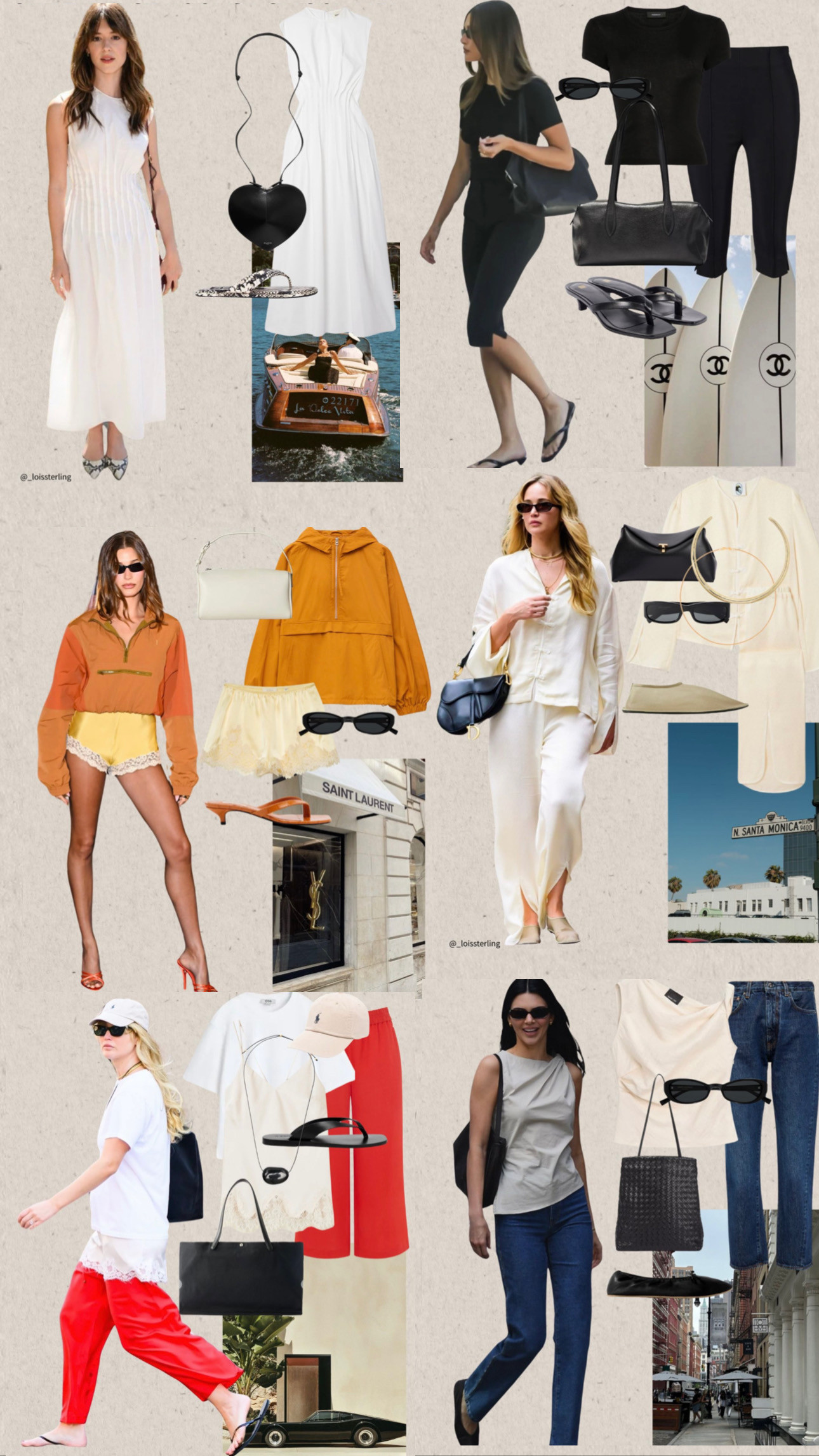 16 outfits to get you ahead of the curve & have your wardrobe ready for Summer.

📌 I’ve been pinning Summer looks for months, these looks have come from my personal Pinterest board, which I will be filtering into my Spring wardrobe & mixing and matching with pieces I’m wearing right now. 

There is a lot of white, cream & ecru. When I think of warmer weather style, I think of my fav fabrics paired with these. Linen, cotton & silk gradually move to the front of my wardrobe, I live in dresses, shorts, skirts and loose fitting trousers. Adding pops of colour is intentional and I’ll be using my canvas and basket bags more but not leaving my leather bags behind. 

The key to dressing for the new season is trusting your wardrobe and leaning on pieces we rotate every Summer, not over complicating the look ( if the look feels boring change up the shoe, bag or sunglasses) don’t over think it. 
 

 

#LTKuk #LTKspring #LTKsummer