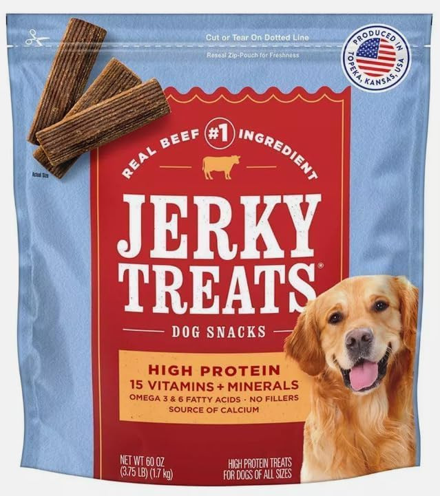 Jerky Treats American Beef Dog Jerky Treats,60 oz | Amazon (US)