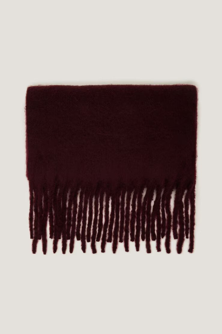 Oversized Fringed Scarf | Dynamite Clothing