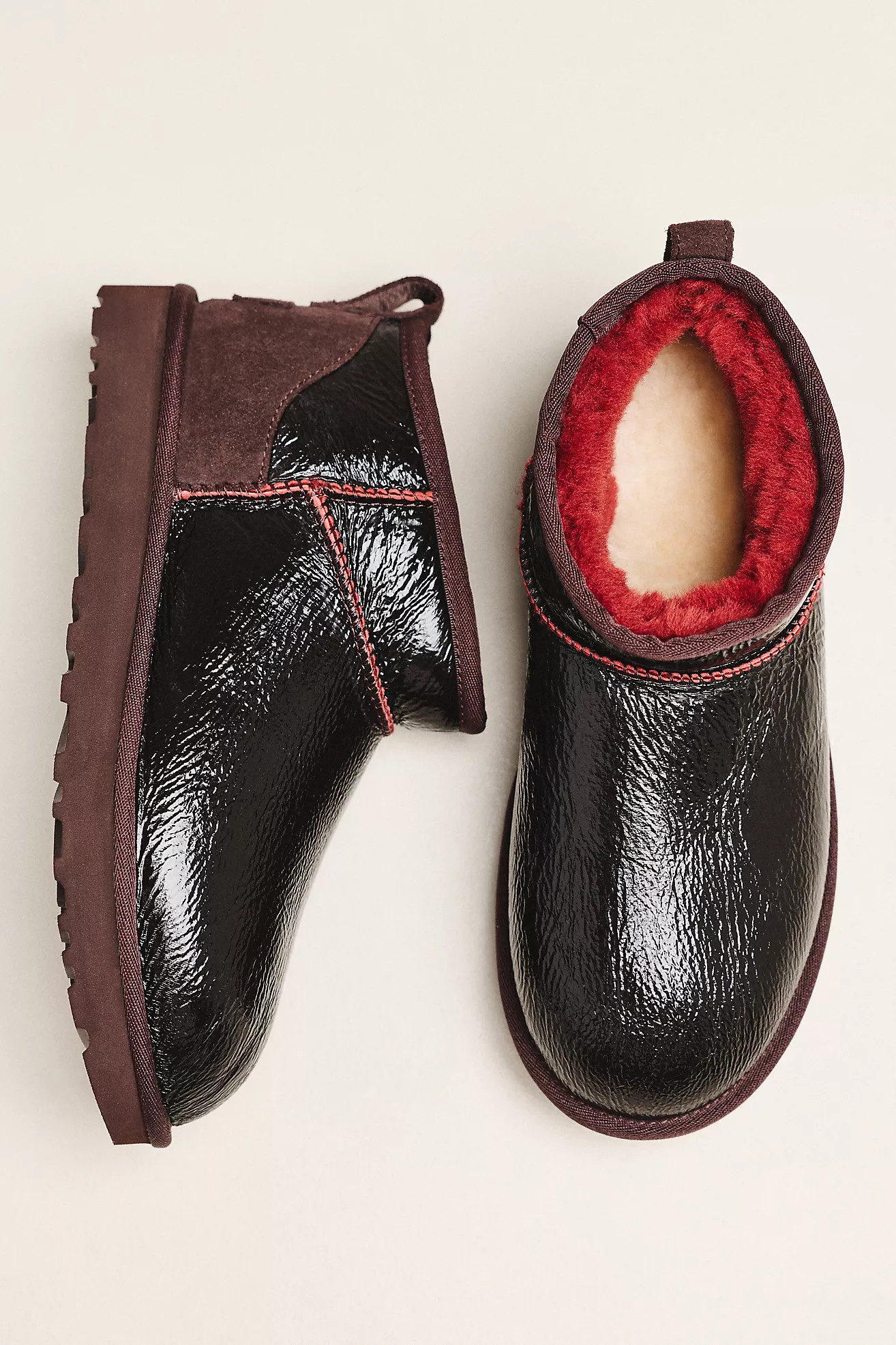 Ultra Mini Crinkle Boots | Anthropologie (US)