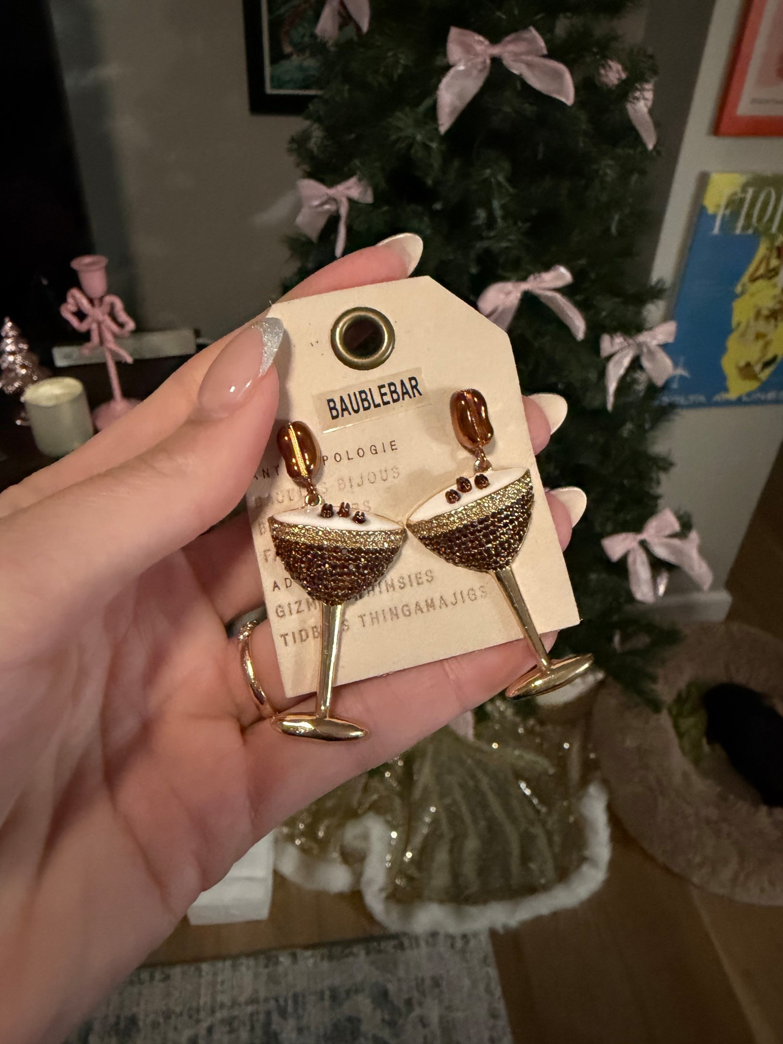 Cutie espresso martini 🍸 earrings on SALE!

#LTKSaleAlert #LTKFindsUnder50