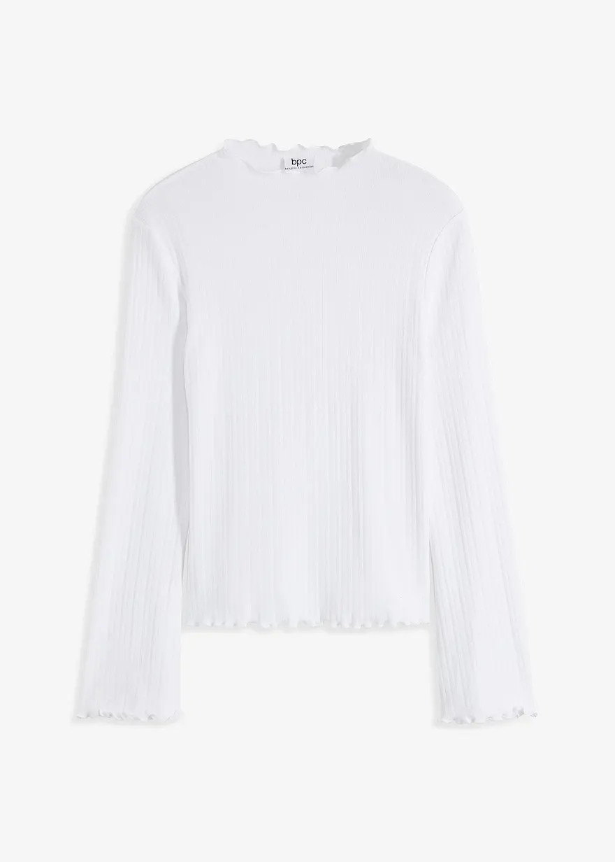 Geripptes Langarmshirt | Bonprix DE