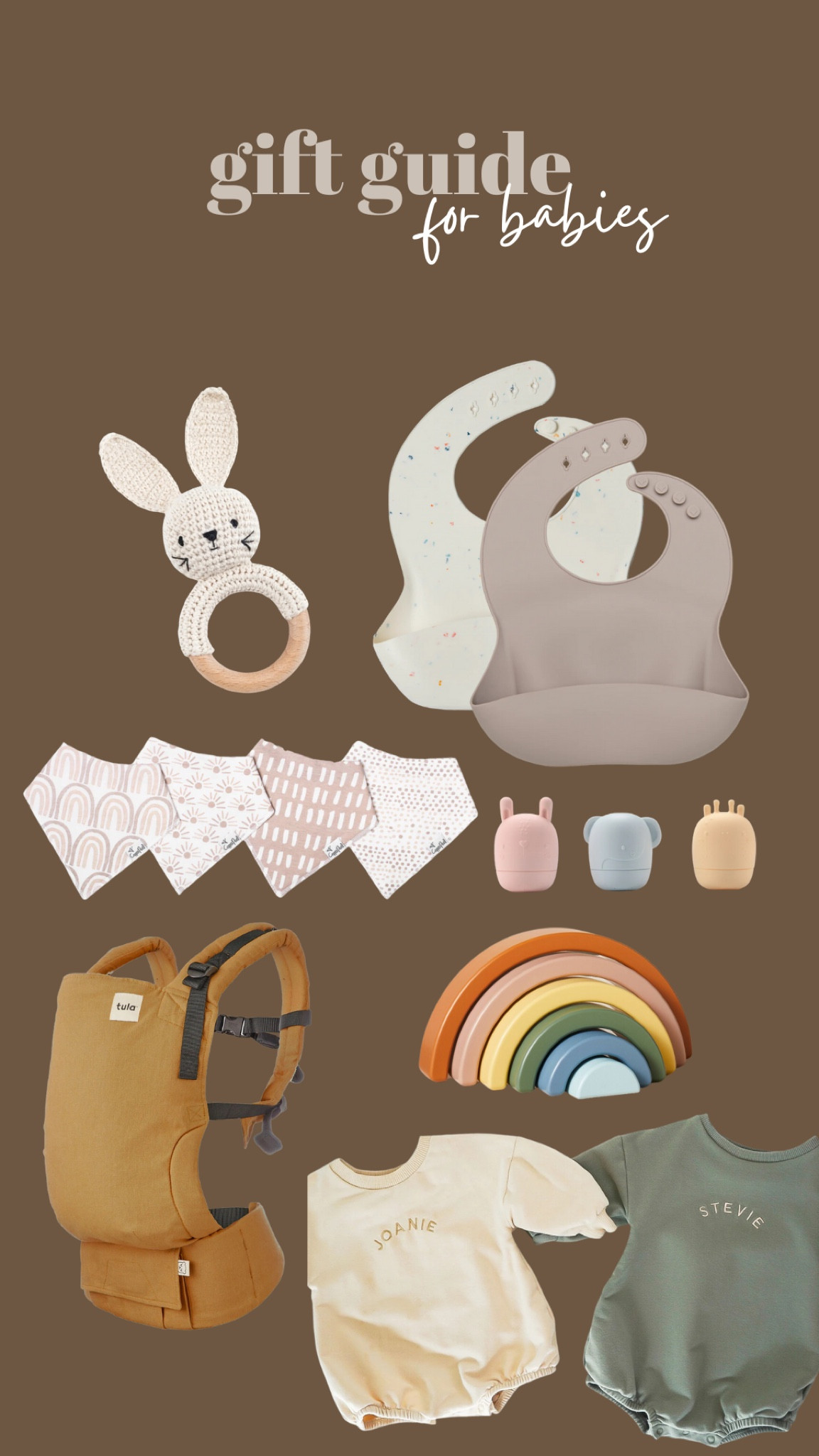 Gift guide - for babies 

#LTKGiftGuide #LTKHoliday #LTKbaby