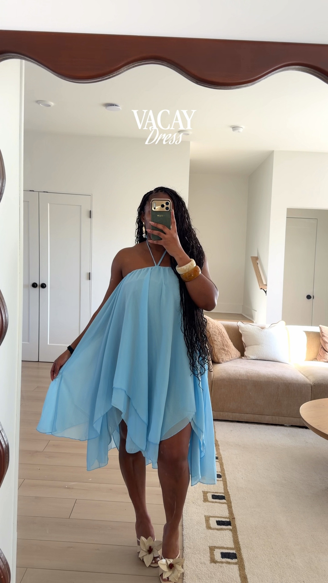 Halter spring/summer dress #minidress #bluedress #vacationdress #springdress

#LTKTravel #LTKSeasonal #LTKgrwm