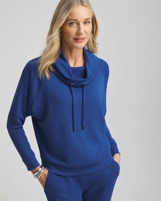 Zenergy® Scuba Cowl Neck Pullover Top | Chico's