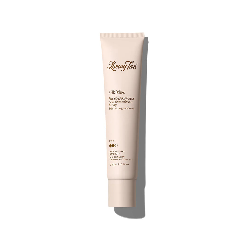8 HR Deluxe Face Self-Tanning Cream Dark | Loving Tan - US