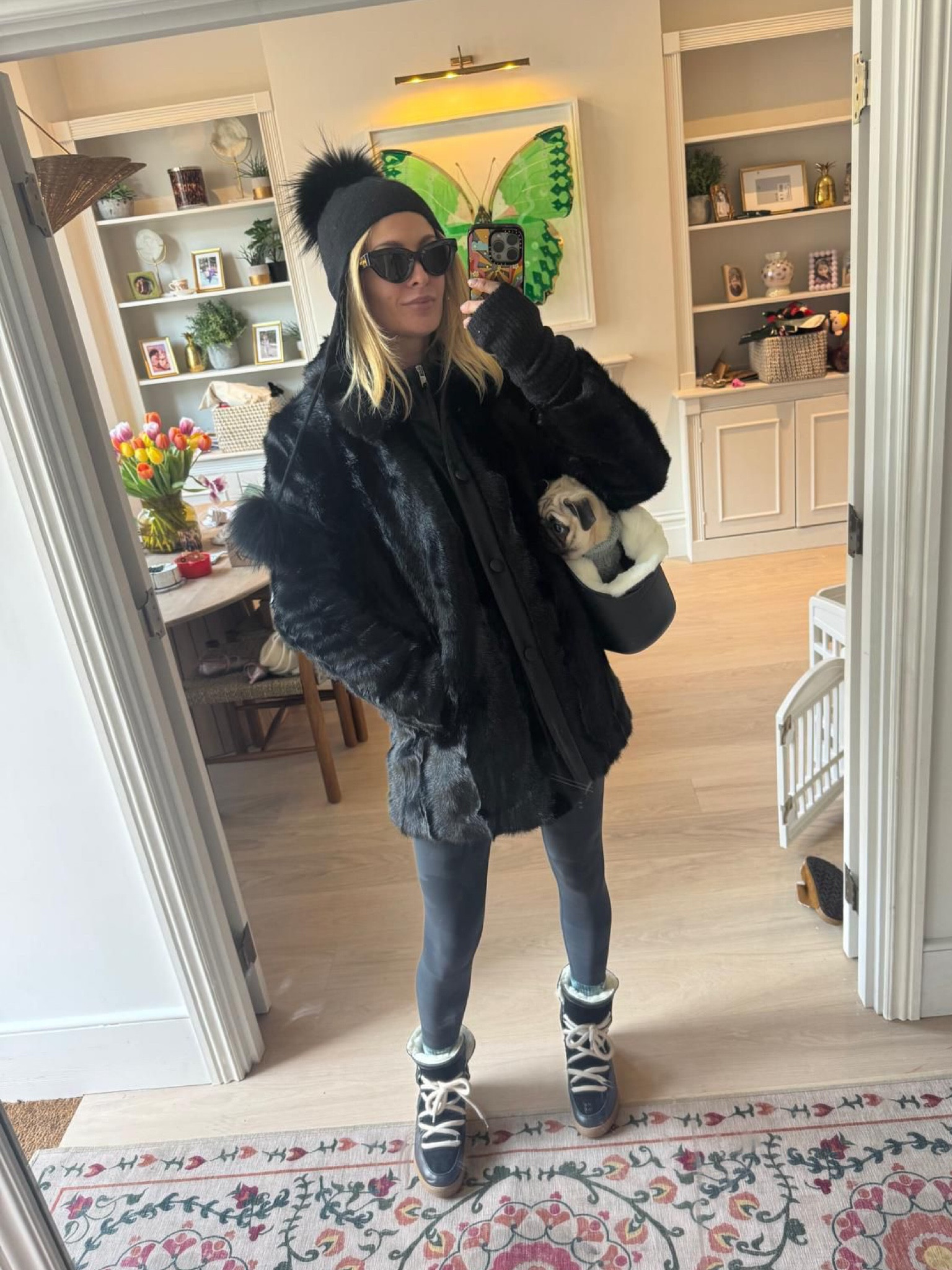 Wrapped up warm 😍