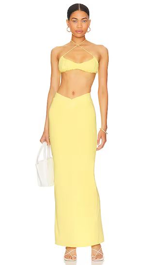 Raquel Skirt Set in Yellow | Revolve Clothing (Global)