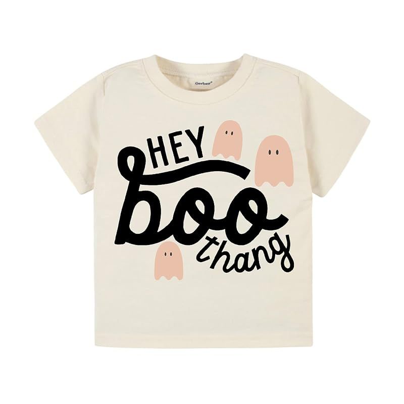 Hey boo thang! ghosts tee shirt halloween shirt halloween toddler shirt spooky cute girl boy shir... | Amazon (US)