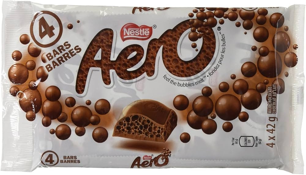 Nestlé AERO Multipack Candy Coated Chocolates, 4 x 42 g | Amazon (CA)