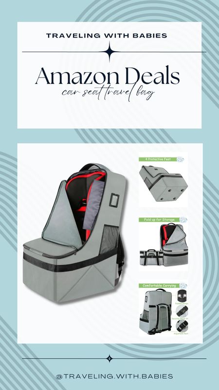 Keep your car seat covered while you travel. #babytravelgear

#LTKfamily #LTKtravel #LTKbaby