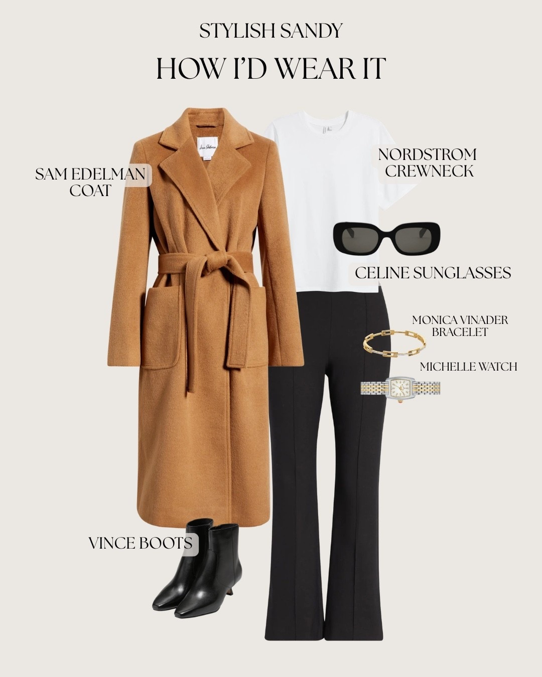 How to wear the Vince pants. 
Coat fits tts.  I'm wearing size 0. 
Top fits big; I'm wearing XS.
Pants fit tts. I bought size small. 
Boots fit tts. I'm going up a half size just for a little more room.

#LTKOver40 #LTKSaleAlert #LTKPetite