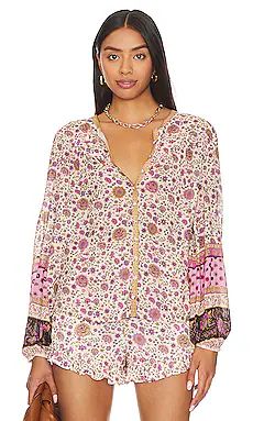 SPELL Lady Untamed Blouse in Lavender from Revolve.com | Revolve Clothing (Global)