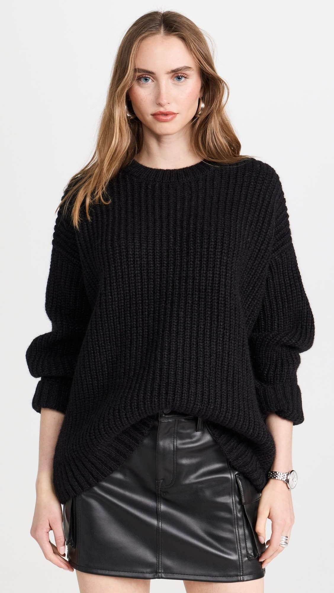 ANINE BING Sydney Crew Sweater | Shopbop | Shopbop