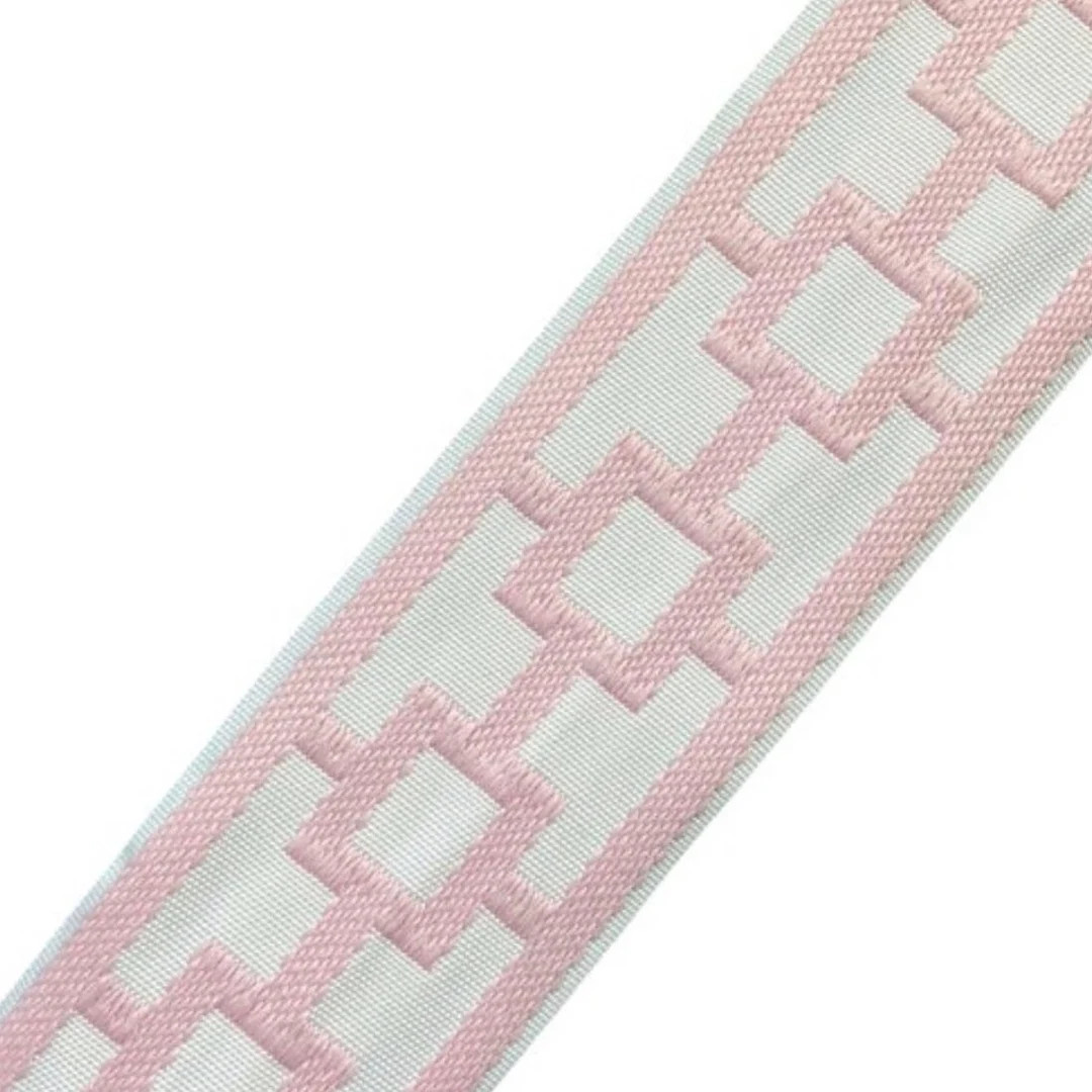 Designer Trim By The Yard Caroline Geometric Jacquard 2.15” Drapery Craft Upholstery Pillows De... | Etsy (US)