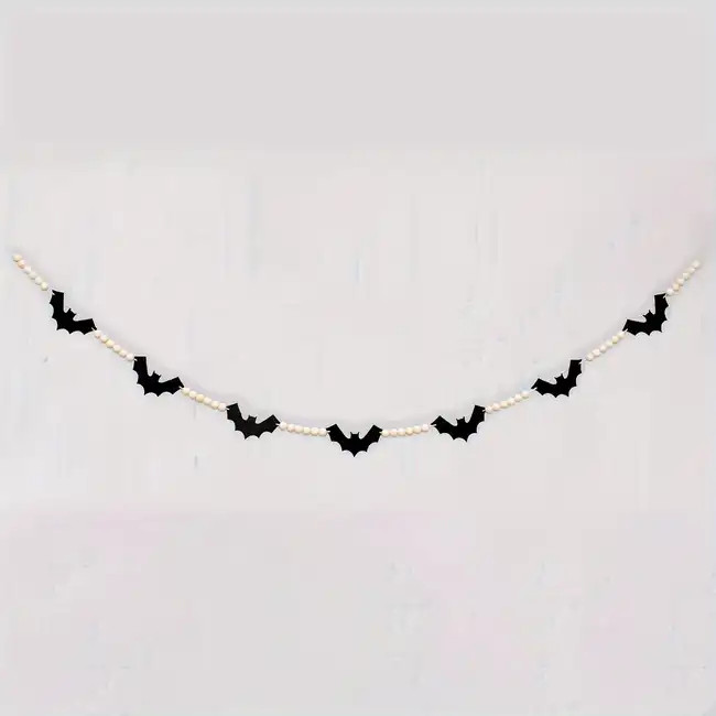 Halloween Decor Bundle - Wooden Felt Bat Garland & Banner for Indoor/Outdoor Use, Farmhouse Style... | Temu Affiliate Program