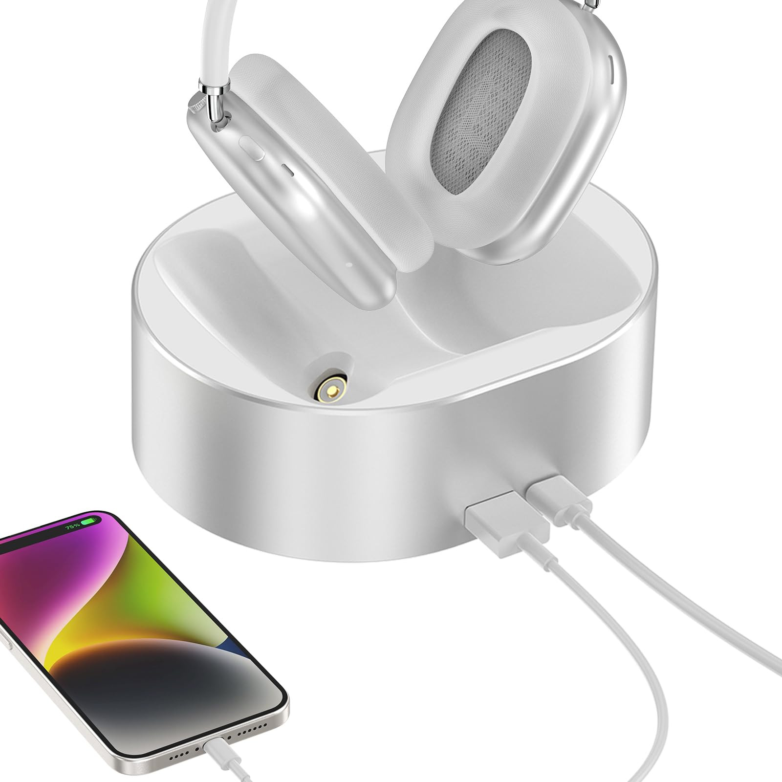 Headphone Charging Stand for AirPods Max,Magnetic Stand,Protable Desktop Headset Holder,Headset S... | Amazon (US)