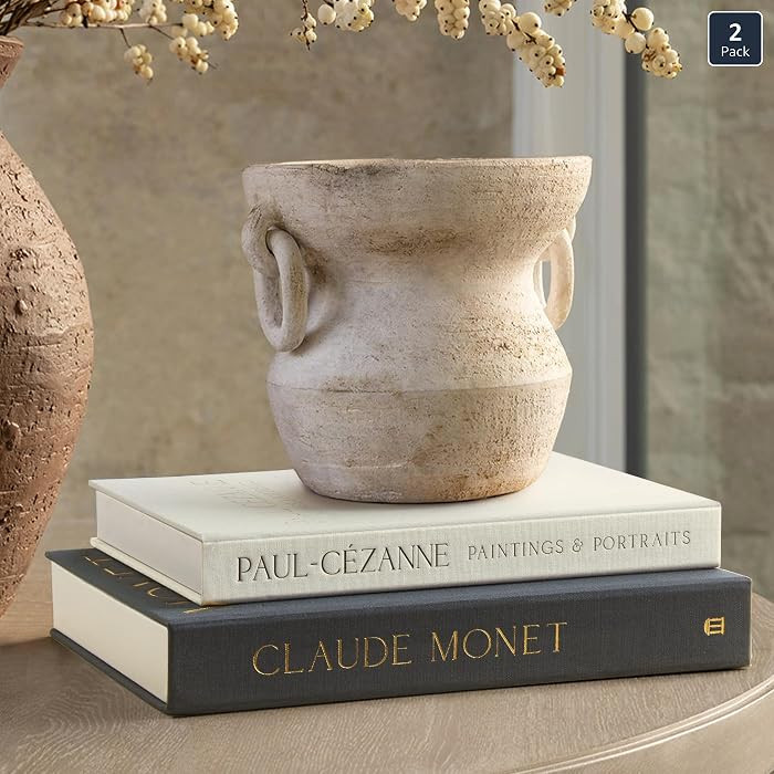 Aesthetic Decorative Books - Coffee Table Books Decor - Faux Decor Book Storage Box for Decoratio... | Amazon (US)