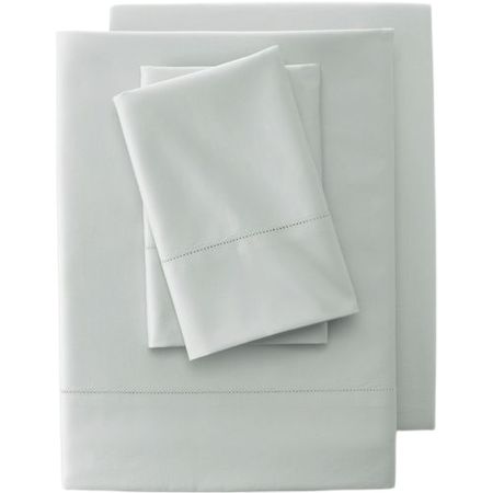 700 Thread Count Luxe Premium Supima Cotton No Iron Sateen Bed Sheet Set | Lands' End (US)