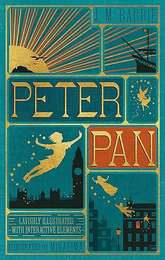 Peter Pan (MinaLima Edition) (lllustrated with Interactive Elements): A Classic Adventure About F... | Amazon (US)