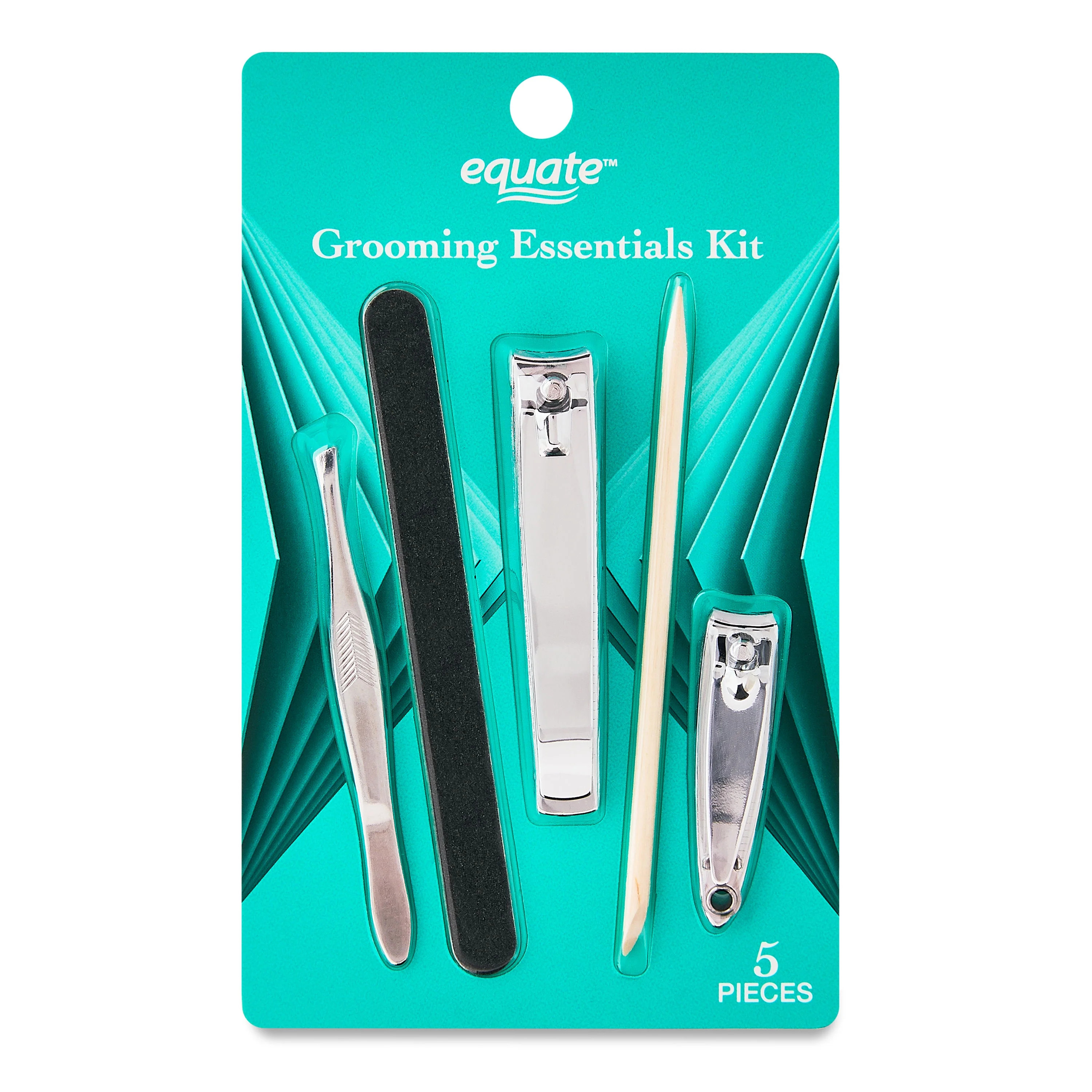 Equate Grooming Essentials Kit for Nail Care, 5 Pieces | Walmart (US)