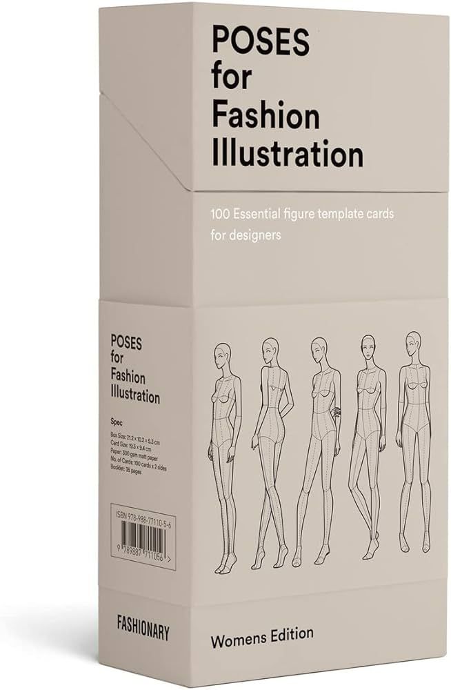 Poses for Fashion Illustration - Women's Edition (Card Box) /anglais | Amazon (US)