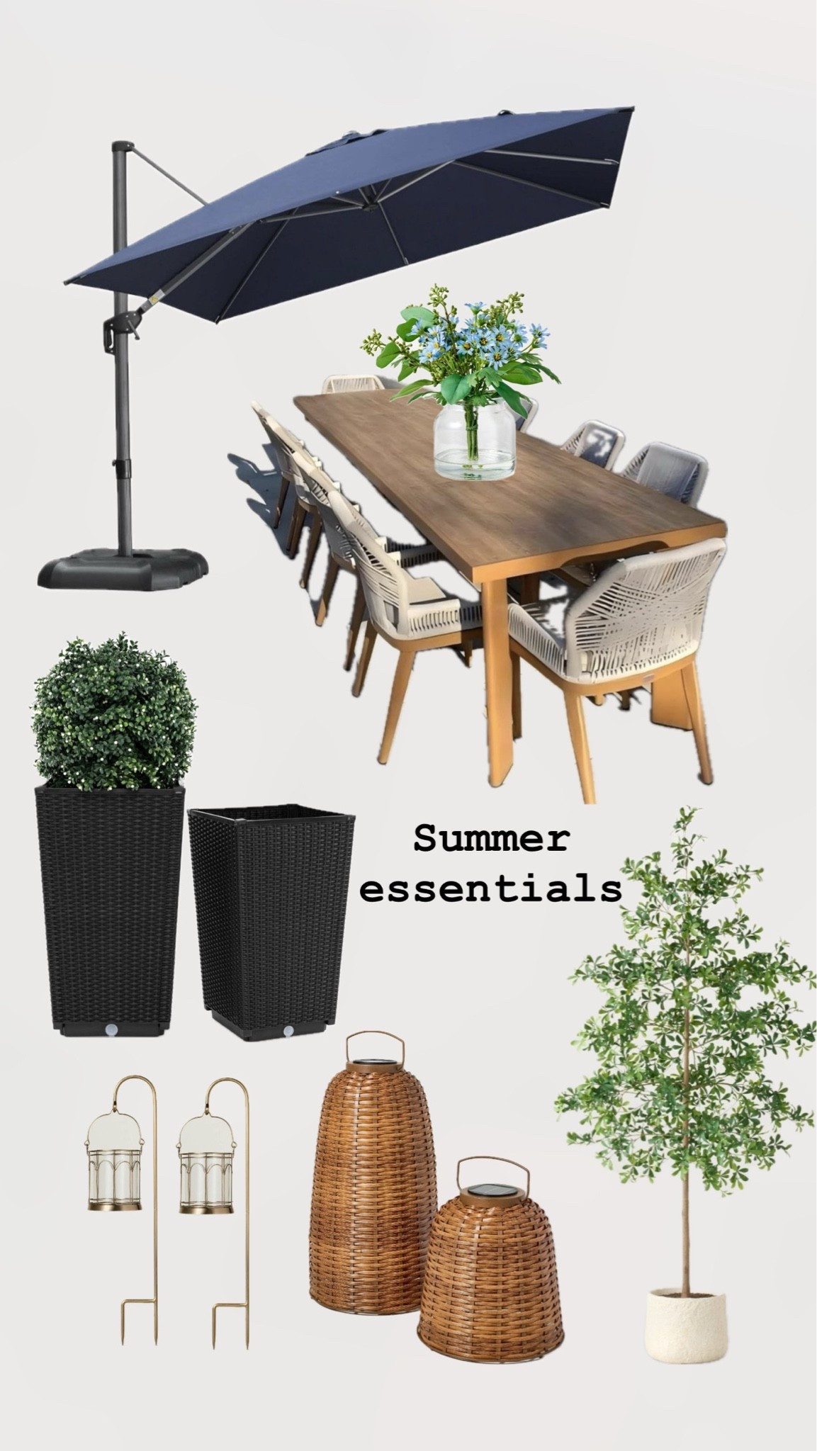 Summer essentials🤍

#LTKSeasonal #LTKHome #LTKSaleAlert