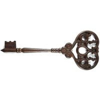 Large Iron Skeleton Key Rust Vintage Antique Home Decor Ornaments Decoration Office Collectible Hear | Etsy (US)