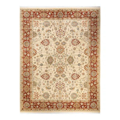 Mogul One-of-a-Kind Hand-Knotted Red/Ivory/Yellow Area Rug 9'2" x 12'2 | Wayfair North America