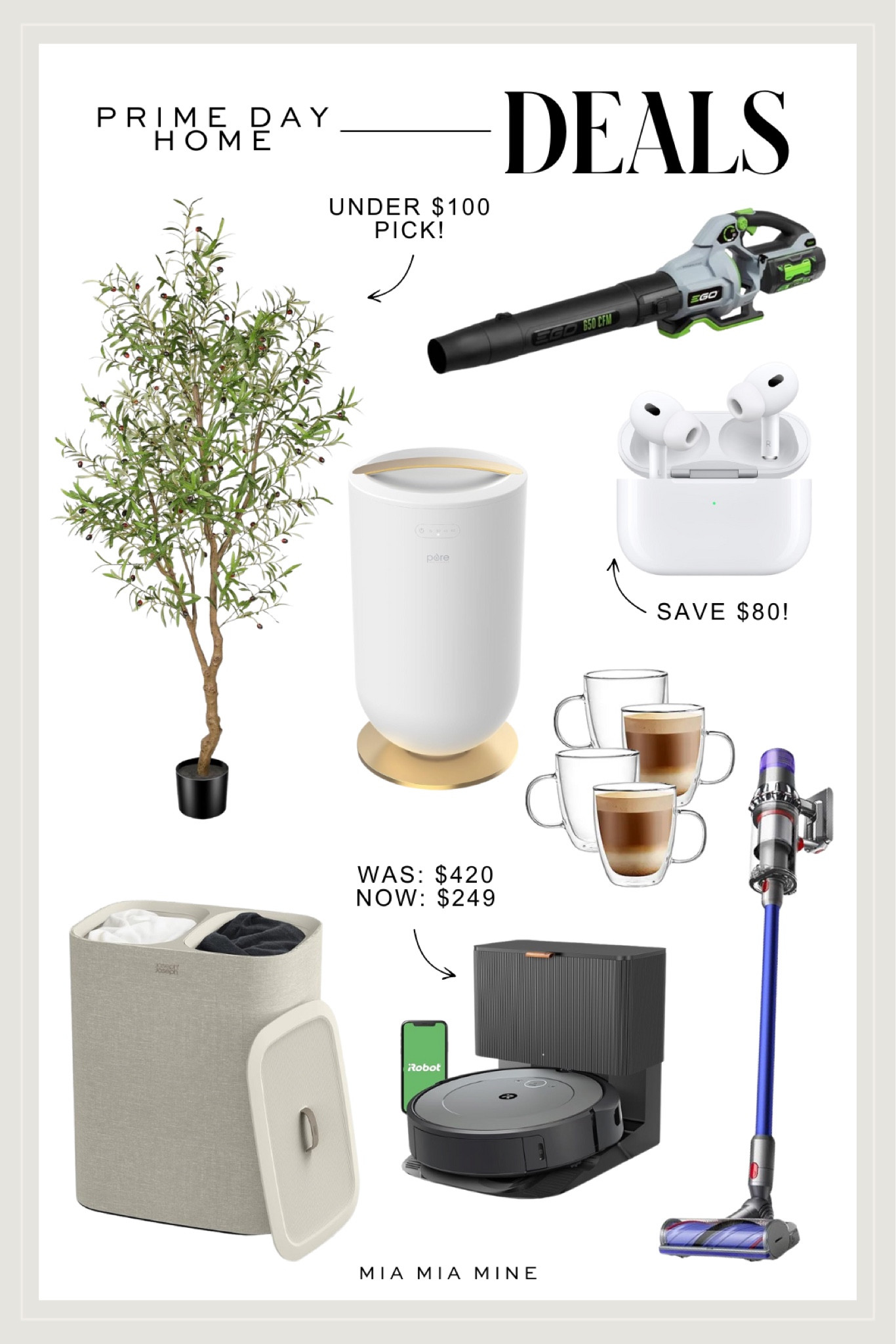 Amazon prime day deals - sharing my favorite home finds 
Dyson cordless vacuum on sale
Leaf blower on sale
iRobot vacuum on sale Apple AirPods on sale 

#LTKHome #LTKxPrimeDay #LTKSaleAlert