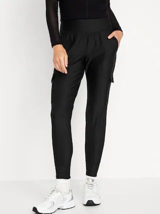 High-Waisted PowerSoft Cargo Joggers for Women | Old Navy (US)