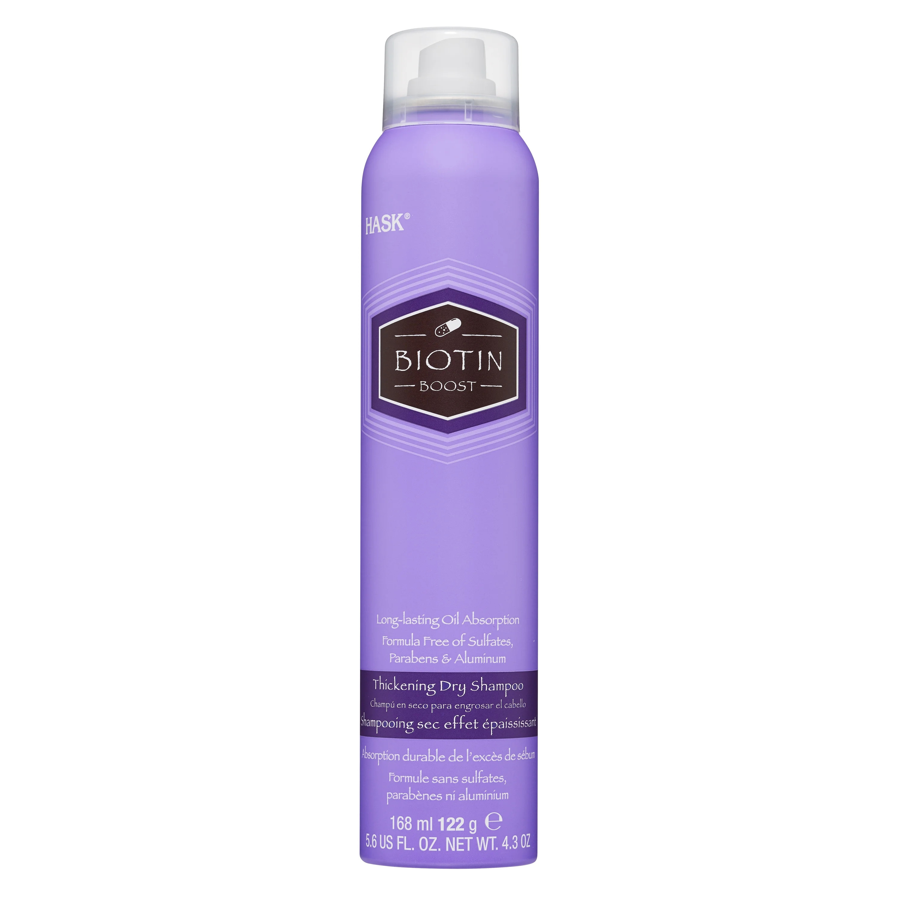 Hask Biotin Boost Thickening Volumizing Dry Shampoo with Collagen, 5.6 fl oz - Walmart.com | Walmart (US)