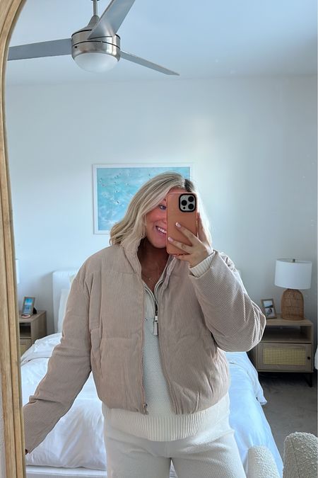 The perfect cropped puffer jacket for winter in the cutest cream color from lulus under $70 

#LTKbump #LTKSeasonal #LTKHoliday