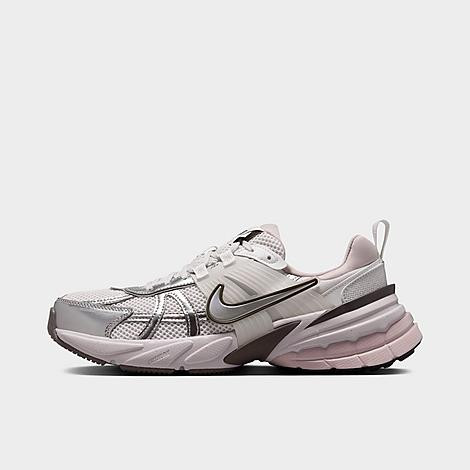 Nike Women's V2K Run Casual Shoes in Platinum Tint/Metallic Silver/Summit White Size: 9.0 | Finish Line (US)