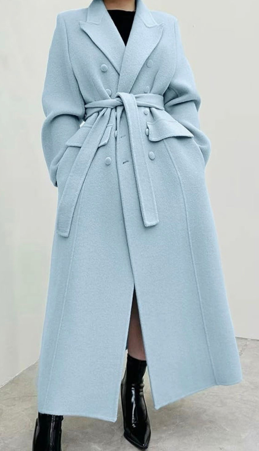 During this winter season, I try to purchase pieces that will transition into the early spring. It’s still cold in NYC. Just ordered this color! Sharing before it sells out! Long Winter Wool Pea Coat Lapel Double Breasted Trench Over Coat with Belt

Midsize fashion | coat season | coats | blue coat 

#LTKMidsize #LTKootd