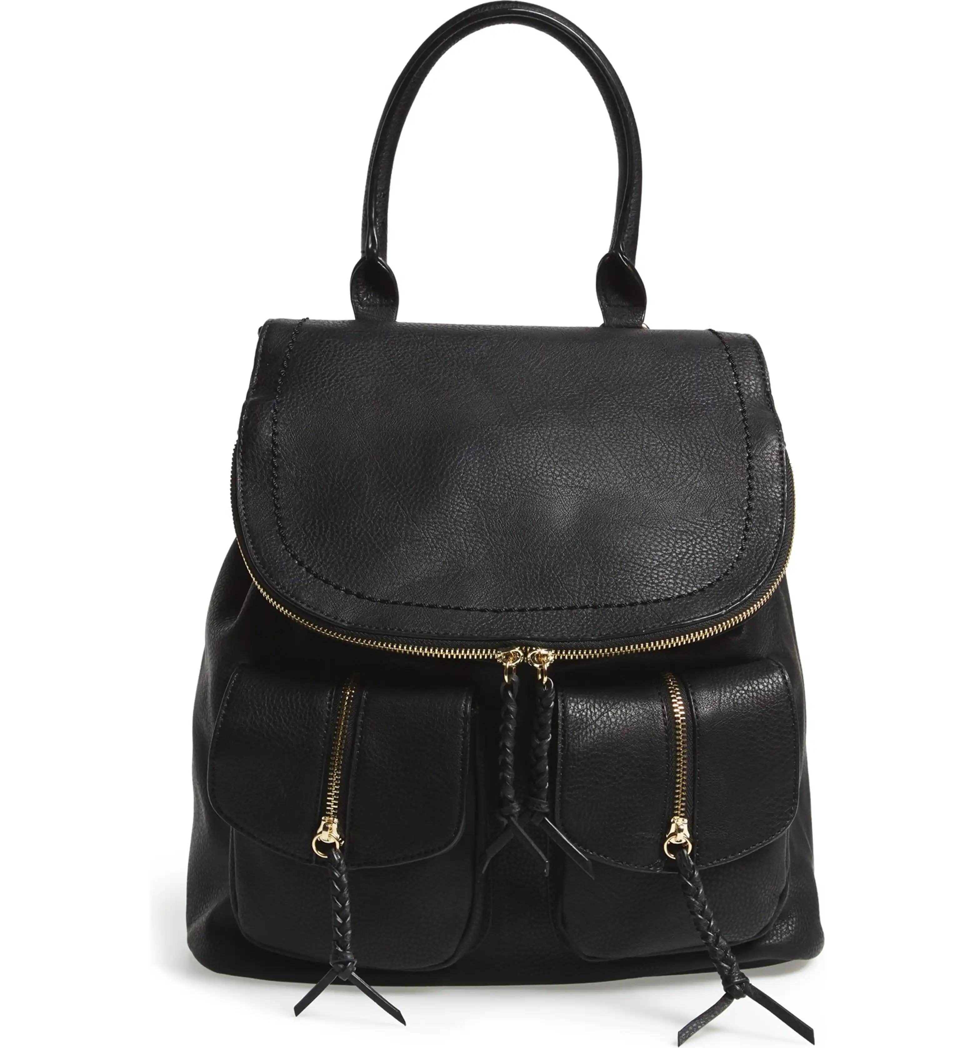 Emery Faux Leather Backpack | Nordstrom