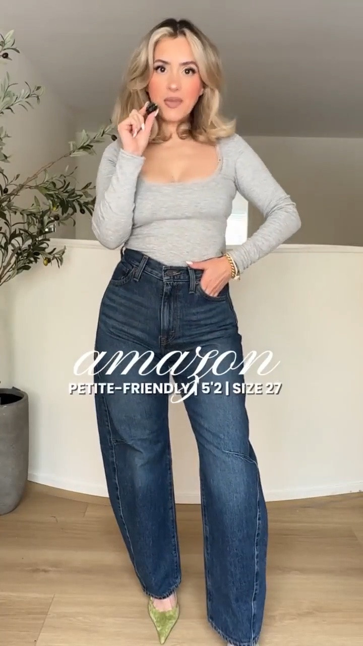 BEST JEANS on Amazon 🙌🏼👏🏼 

Wearing size 27 and size 4 regular

#LTKgrwm #LTKootd #LTKU