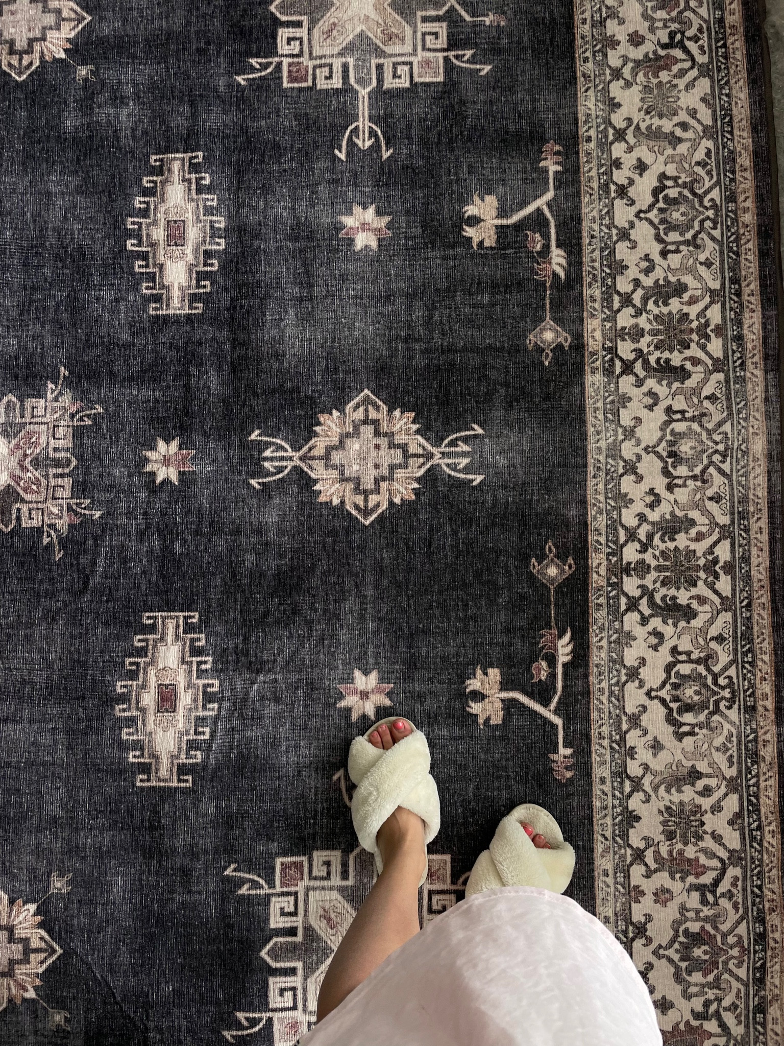 Verena Dark Wood Rug curated on LTK