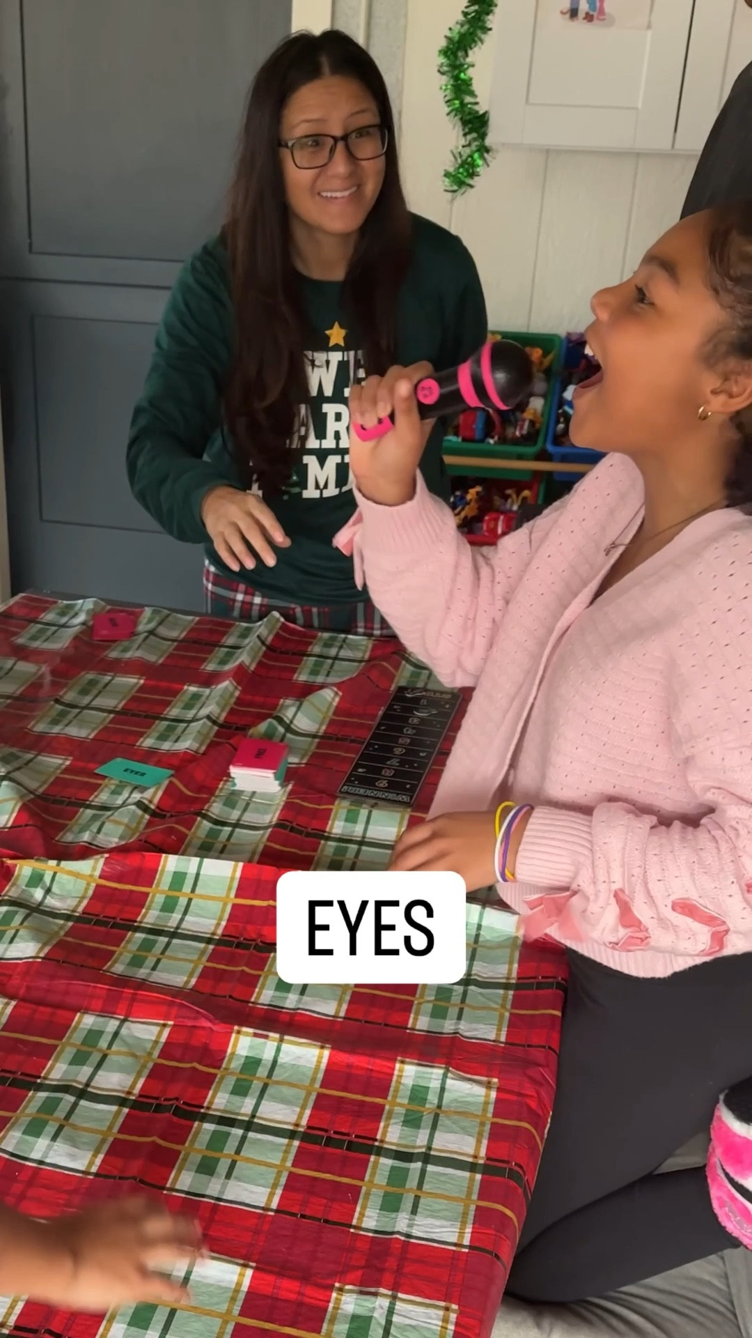 Family game night > screen time. Always. 🎤✨ This game gets LOUD, competitive, and so fun and somehow turns into core memories every single time.

We love with Grab the Mic because:
	• Easy for all ages (kids + adults actually want to play)
	• Zero setup stress
	• Laugh-out-loud chaos in the best way
	• Perfect for family nights, parties, or when you want everyone off their phones

If you’re trying to create more connection at home without forcing it—this is one of those games that just works. #familyfun #familygames #gamenight 


#LTKmomlife #LTKdayinmylife #LTKKids