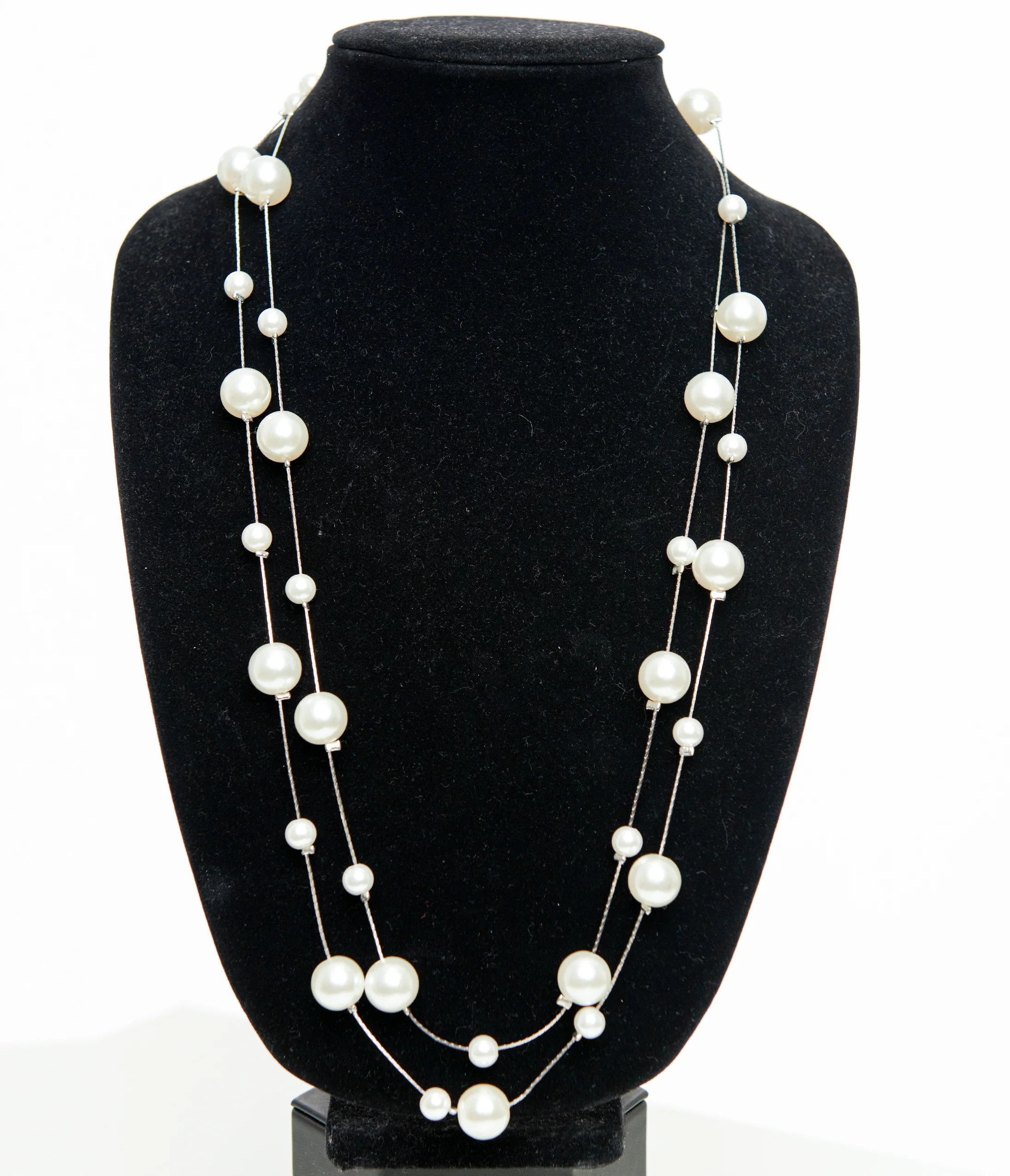 Unique Vintage 60" Long Pearl Necklace | UniqueVintage